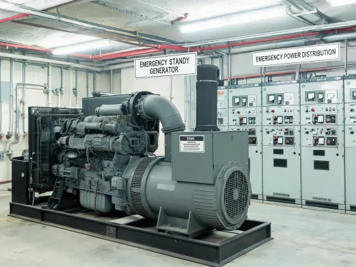 Hospital central utility plant